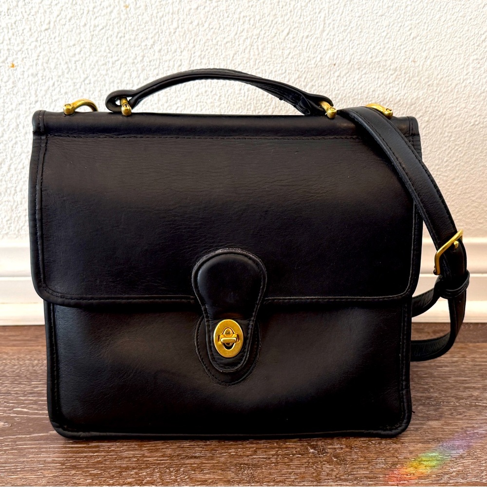 Coach Willis Handbag Black